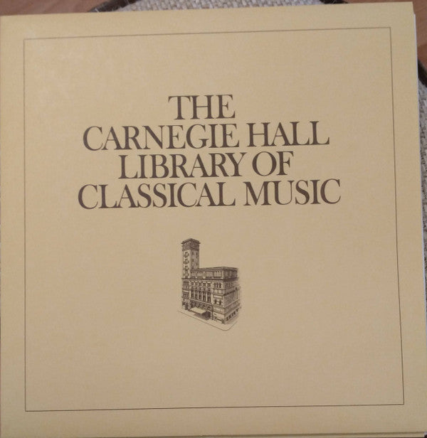 Various - The Carnegie Hall Library Of Classical Music (Impressionism 1900-1930) - LP