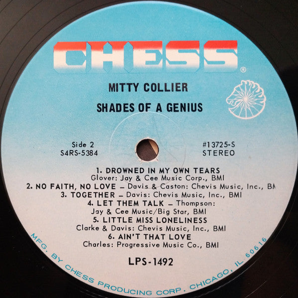 Mitty Collier - Shades Of A Genius - LP