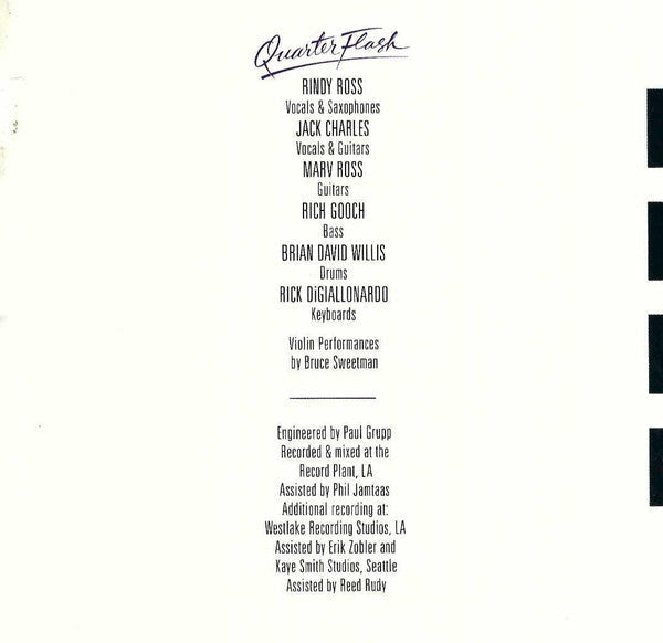 Quarterflash - Quarterflash - LP