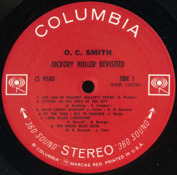 OC Smith - Hickory Holler Revisited
