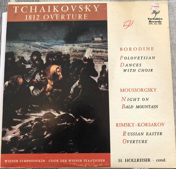 Tchaikovsky*, Borodine*, Moussorgsky*, Rimsky-Korsakov*, H. Hollreiser*, Wiener Symphoniker - Chor Der Weiner Staatsoper* - Tchaikovsky ∙ Borodine ∙ Moussorgsky ∙ Rimsky-Korsakov - LP