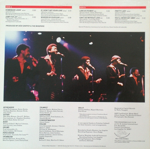 The Whispers - Whisper In Your Ear - LP