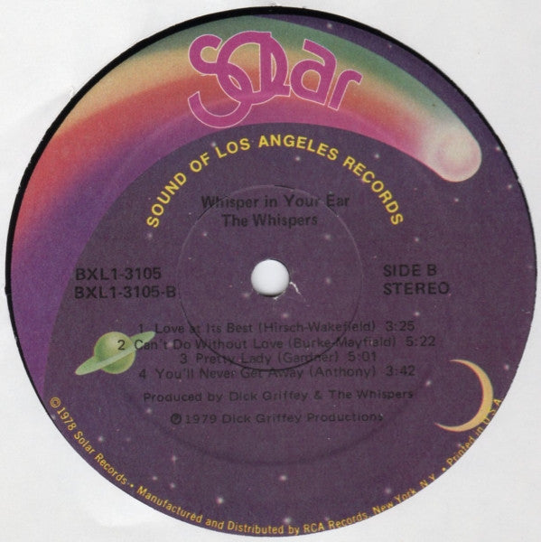 The Whispers - Whisper In Your Ear - LP