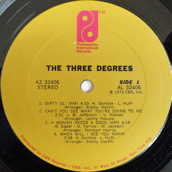 The Three Degrees - The Three Degrees - LP
