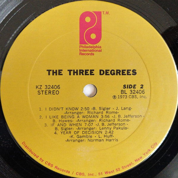 The Three Degrees - The Three Degrees - LP