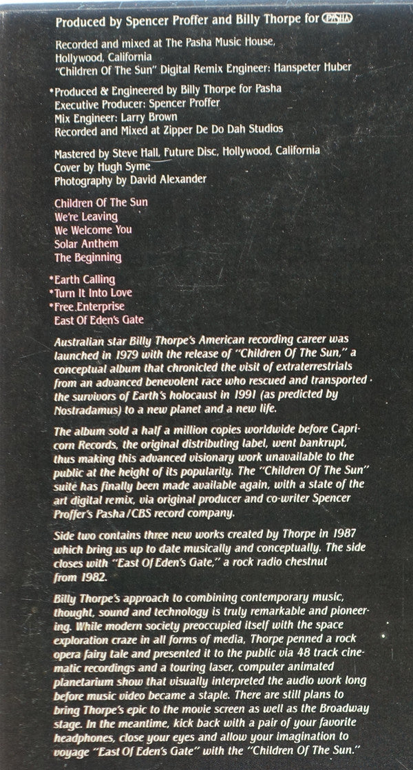 Billy Thorpe - Children Of The Sun...Revisited - LP
