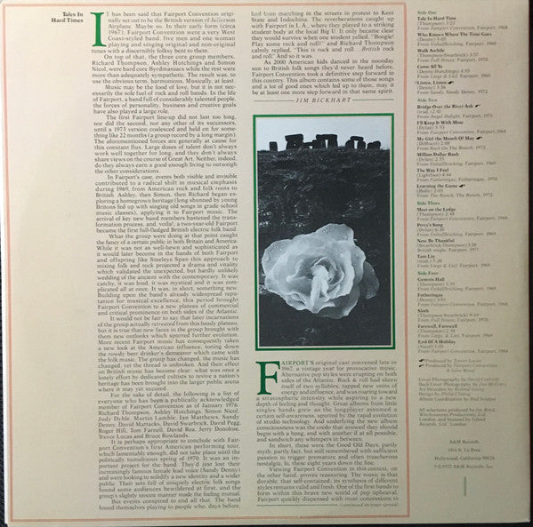 Fairport Convention - Fairport Chronicles - LP