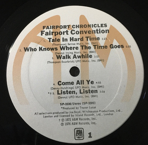 Fairport Convention - Fairport Chronicles - LP