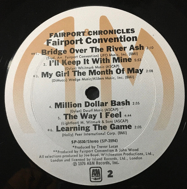 Fairport Convention - Fairport Chronicles - LP