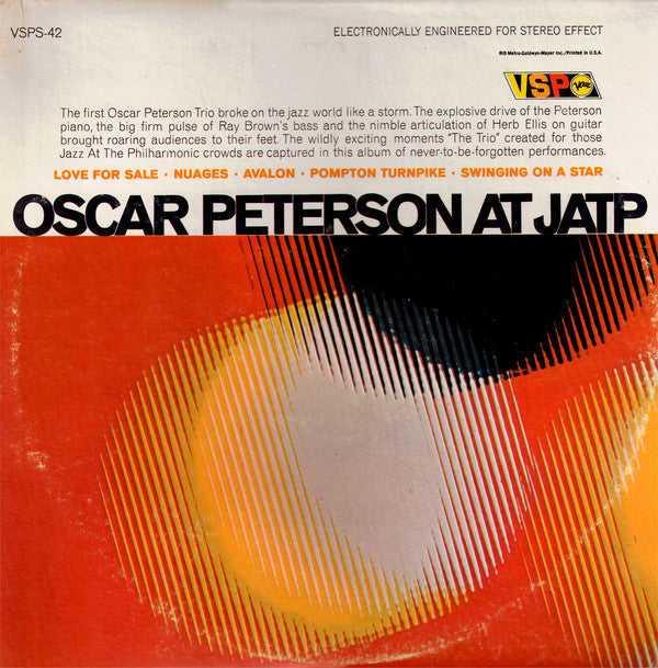 Oscar Peterson - Oscar Peterson At JATP - LP