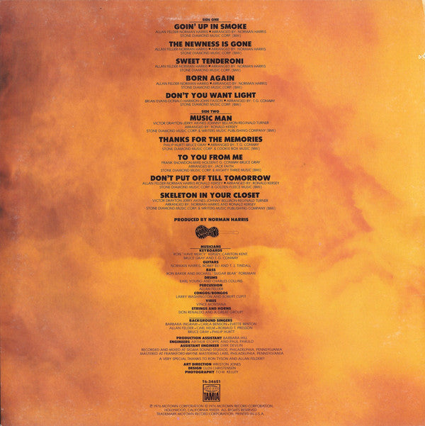 Eddie Kendricks - Goin' Up In Smoke - LP