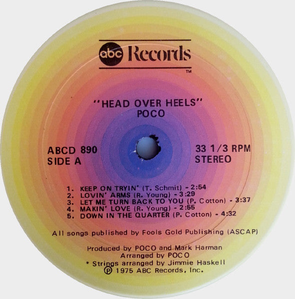 Poco (3) - Head Over Heels - LP
