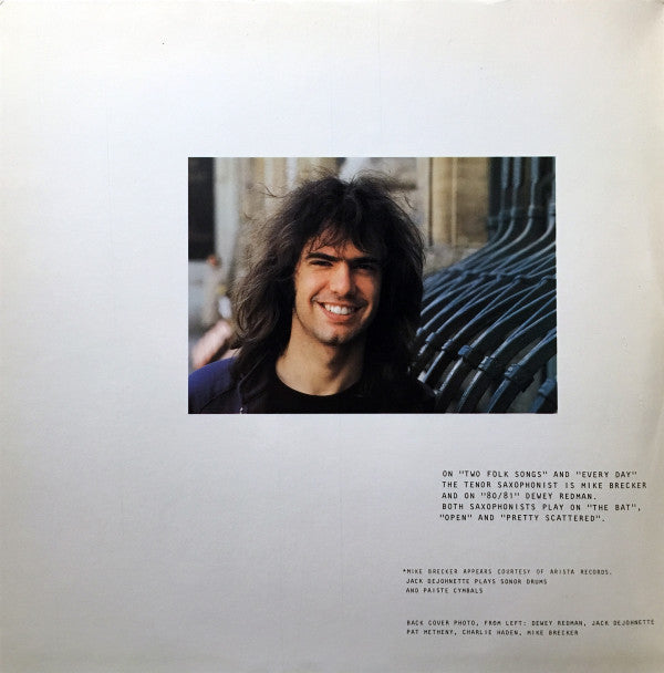 Pat Metheny, Charlie Haden, Jack DeJohnette, Dewey Redman, Mike Brecker* - 80/81 - LP