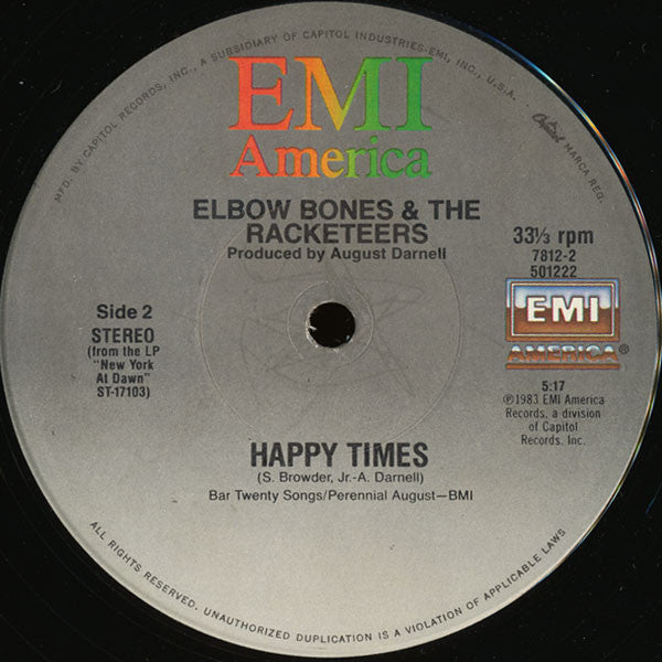 Elbow Bones And The Racketeers - A Night In New York - LP