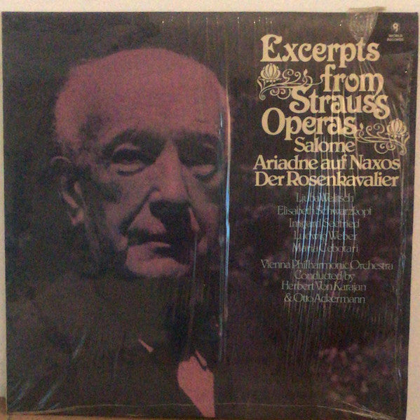Strauss*, Ljuba Welitsch, Elisabeth Schwarzkopf, Irmgard Seefried, Ludwig Weber, Maria Cebotari, Vienna Philharmonic Orchestra* - Excerpts From Strauss Operas - LP