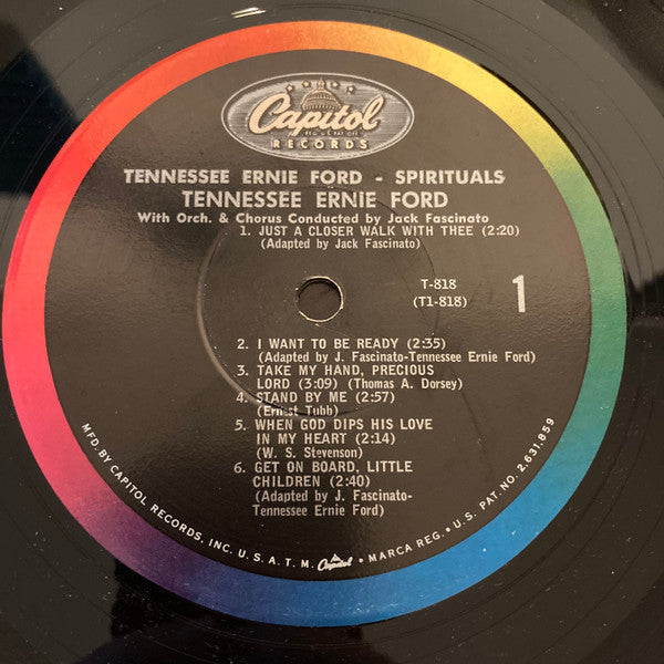 Tennessee Ernie Ford - Spirituals - LP