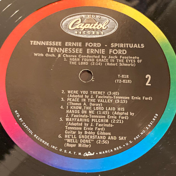 Tennessee Ernie Ford - Spirituals - LP