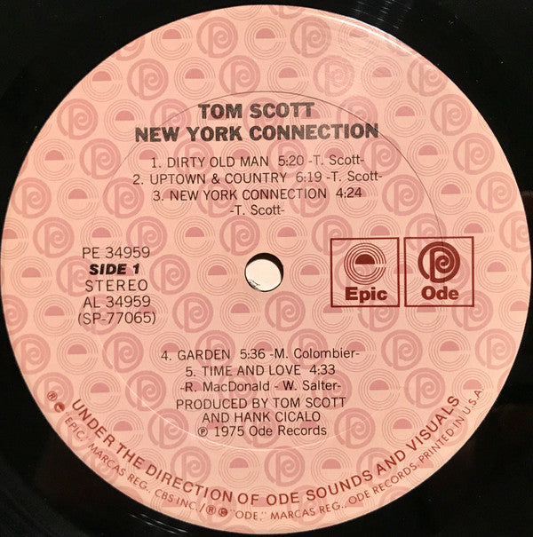 Tom Scott - New York Connection - LP