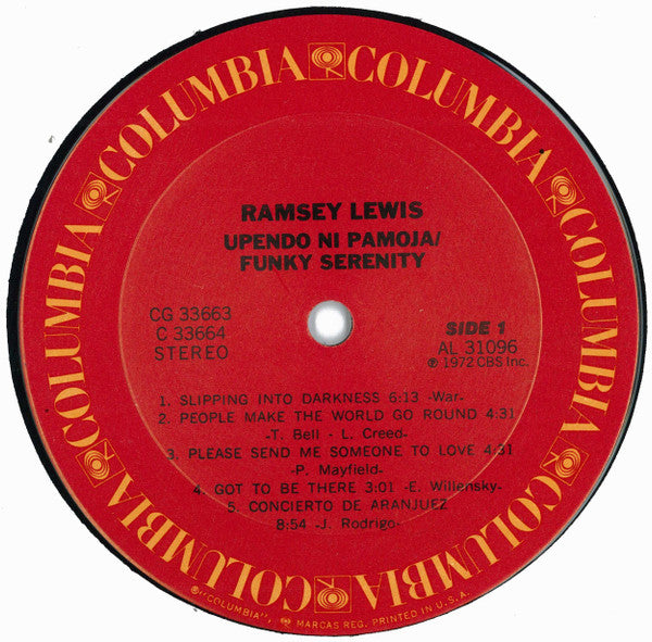 Ramsey Lewis - Upendo Ni Pamoja / Funky Serenity - LP