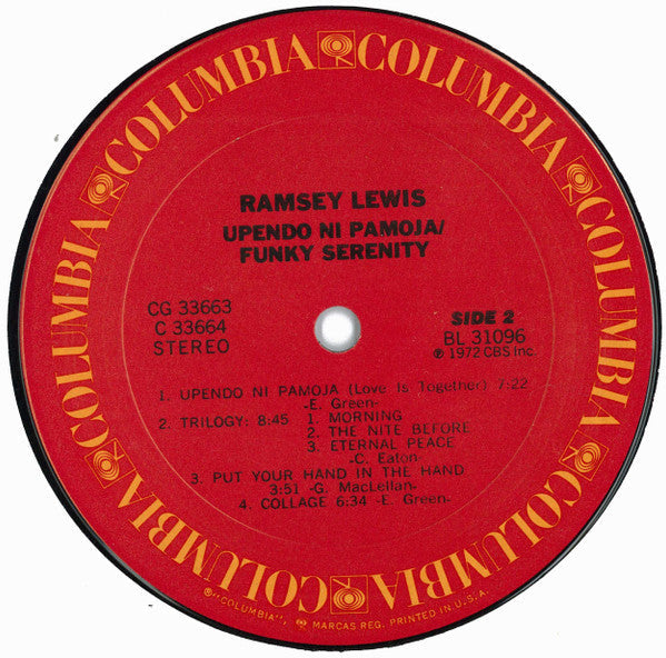 Ramsey Lewis - Upendo Ni Pamoja / Funky Serenity - LP
