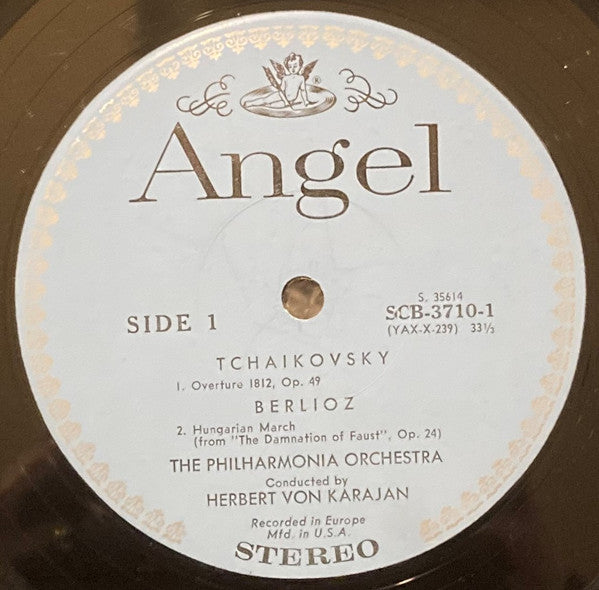 Herbert von Karajan, Philharmonia Orchestra - Overture 1812 - LP