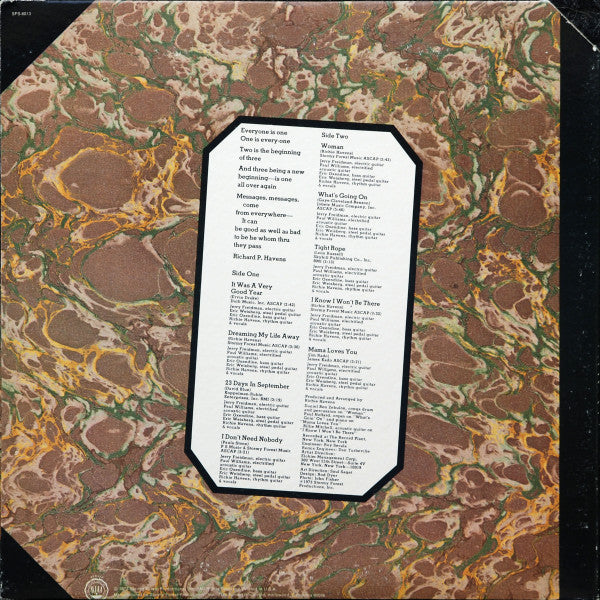 Richie Havens - Portfolio - LP