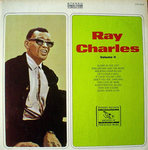 Ray Charles - Ray Charles Volume II - LP