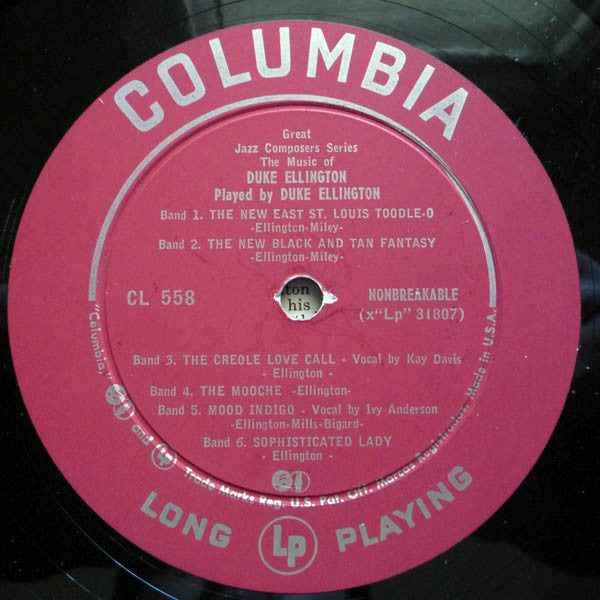 Duke Ellington - The Music Of Duke Ellington Played By Duke Ellington - LP