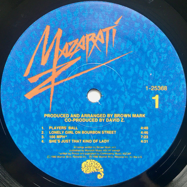 Mazarati - Mazarati - LP