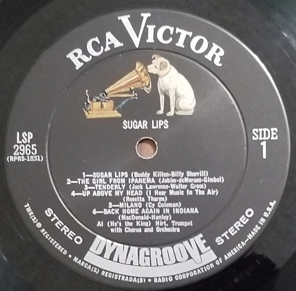 Al (He's The King) Hirt* - Sugar Lips - LP