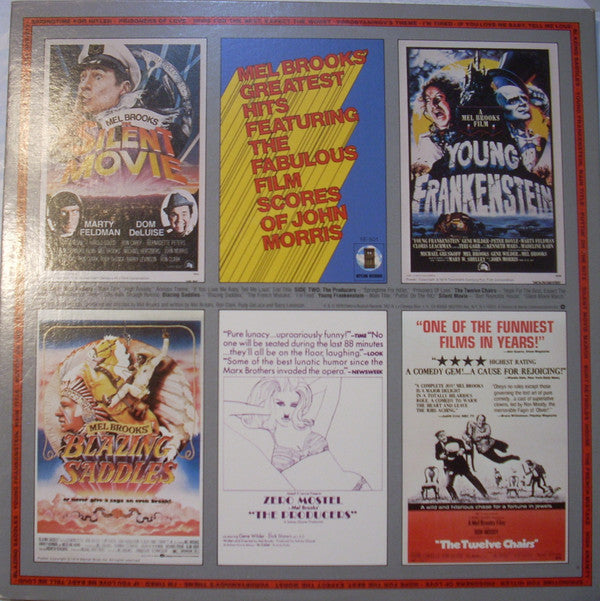 John Morris - High Anxiety - Original Soundtrack / Mel Brooks' Greatest Hits Featuring The Fabulous Film Scores Of John Morris - LP