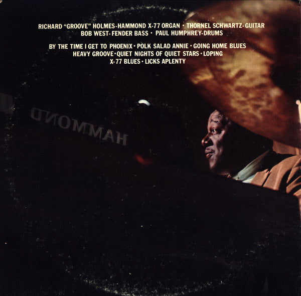 Richard "Groove" Holmes - X-77 (Recorded Live At The Lighthouse) - LP