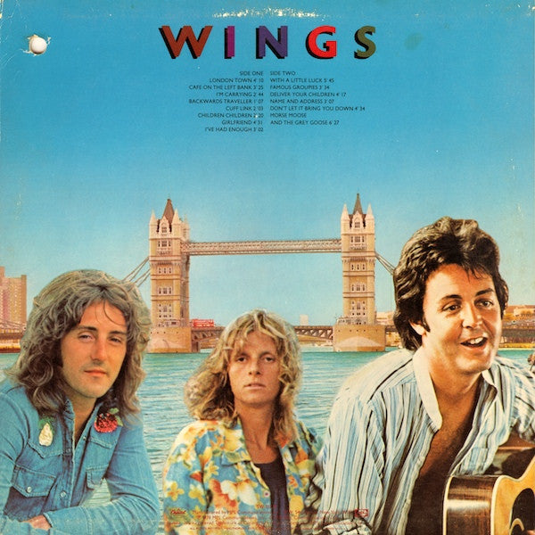 Wings  - London Town - LP