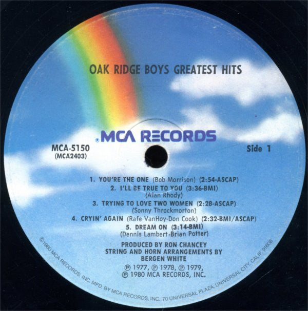 The Oak Ridge Boys - Greatest Hits - LP