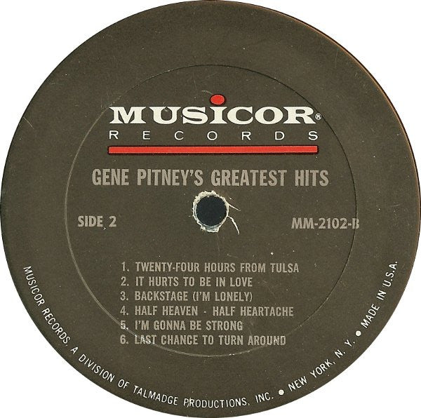 Gene Pitney - Greatest Hits Of All Times - LP