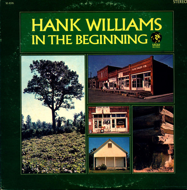 Hank Williams - In The Beginning - LP