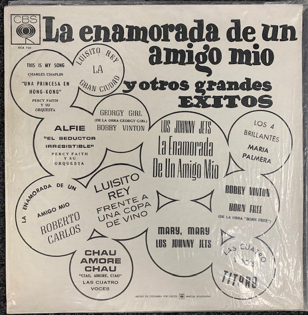Various - La Enamorada De Un Amigo MIo Y Otros Grandes Exitos - LP