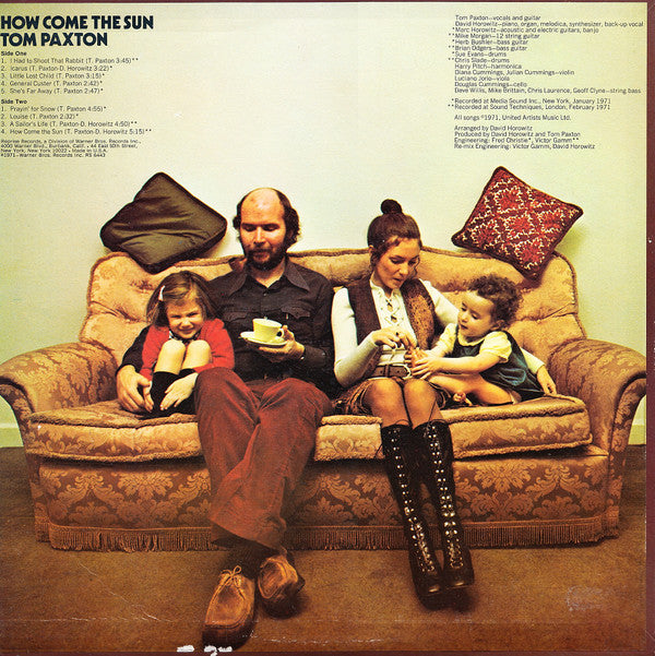 Tom Paxton - How Come The Sun - LP