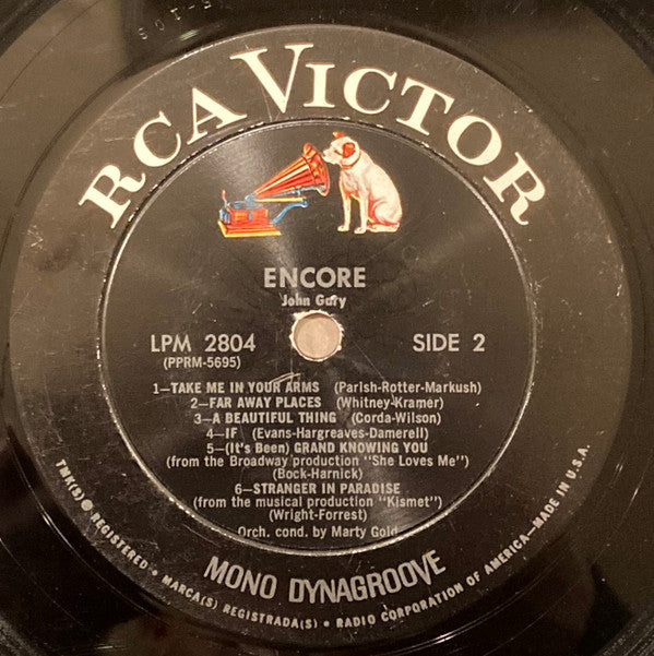 John Gary - Encore - LP