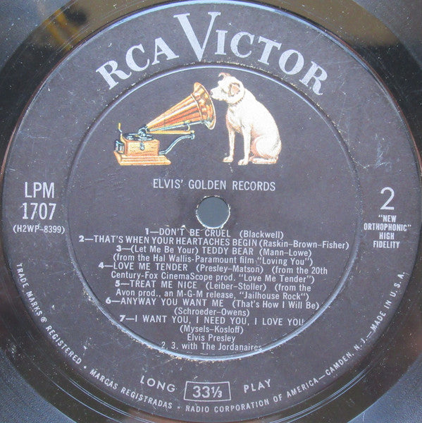 Elvis Presley - Elvis' Golden Records - LP