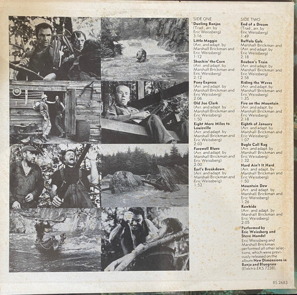 Eric Weissberg And Steve Mandell - Dueling Banjos From The Original Motion Picture Soundtrack Deliverance And Additional Music - LP