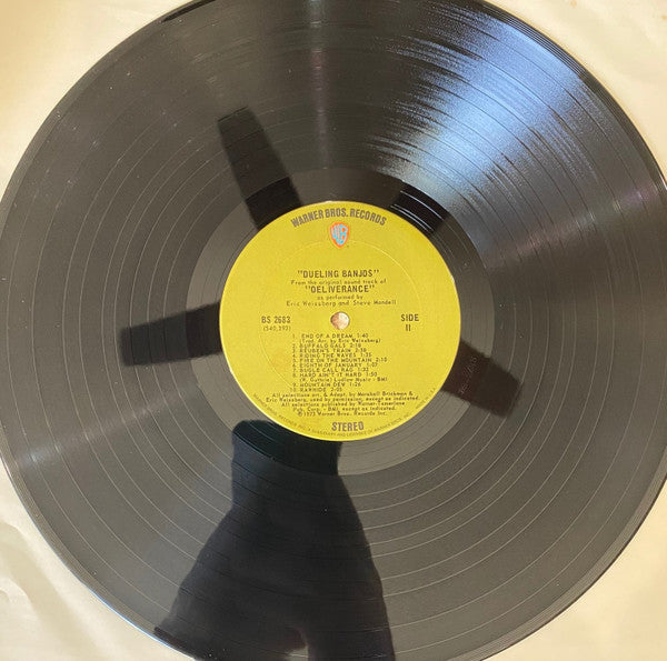 Eric Weissberg And Steve Mandell - Dueling Banjos From The Original Motion Picture Soundtrack Deliverance And Additional Music - LP