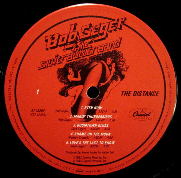 Bob Seger & The Silver Bullet Band* - The Distance - LP