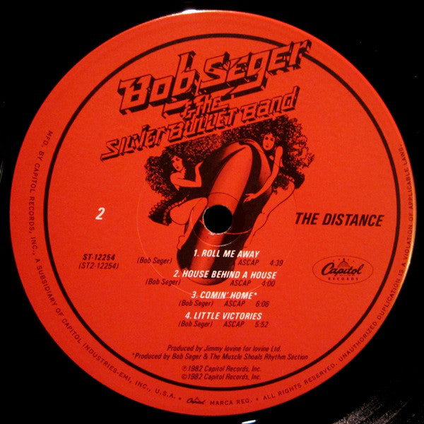 Bob Seger & The Silver Bullet Band* - The Distance - LP