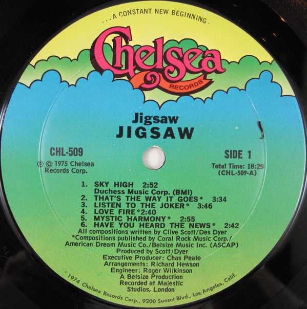 Jigsaw  - Jigsaw - LP