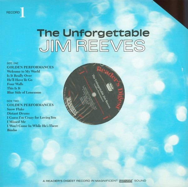 Jim Reeves - The Unforgettable Jim Reeves - LP