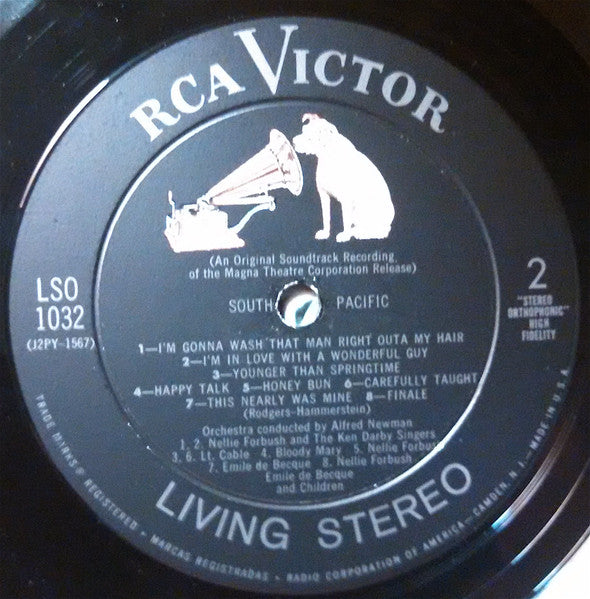 Rodgers & Hammerstein - RCA Victor Presents Rodgers & Hammerstein's South Pacific (An Original Soundtrack Recording) - LP