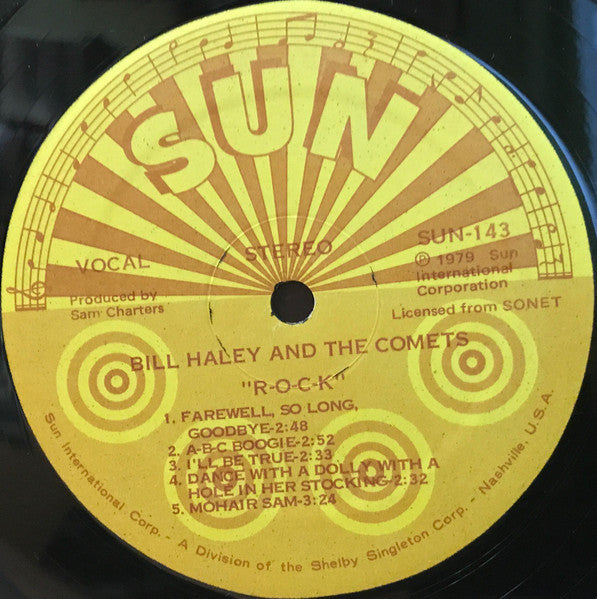 Bill Haley & The Comets* - R-O-C-K - LP