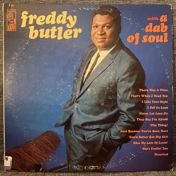 Freddy Butler - With A Dab Of Soul - LP