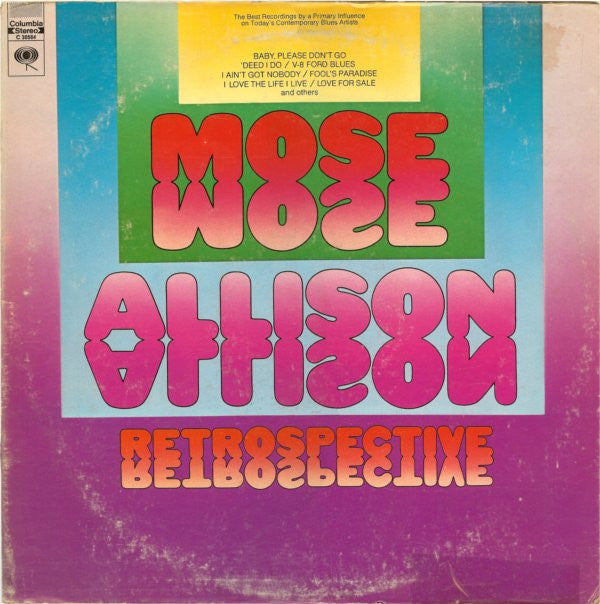 Mose Allison - Retrospective - LP
